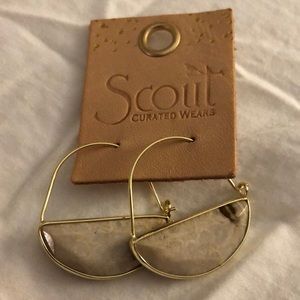 NWT Prism hoop earrings
